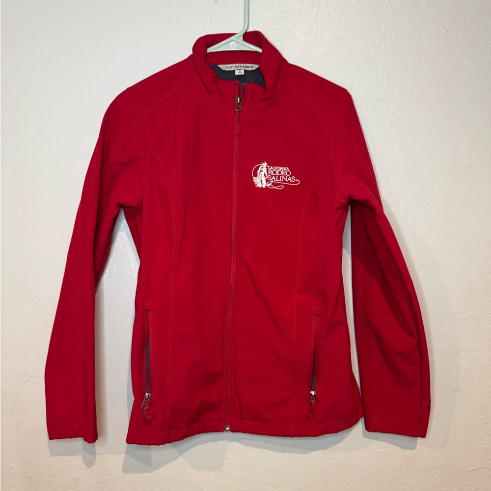 California Rodeo Red Softshell Jacket